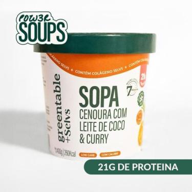 Imagem de Sopa de Cenoura com Leite de Coco e Curry Greentable 400g
