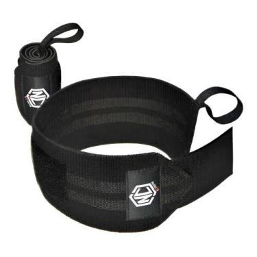 Imagem de Munhequeira Elastica Wrist Wrap Cross Nc Extreme 35cm Cor Pr - Congrat