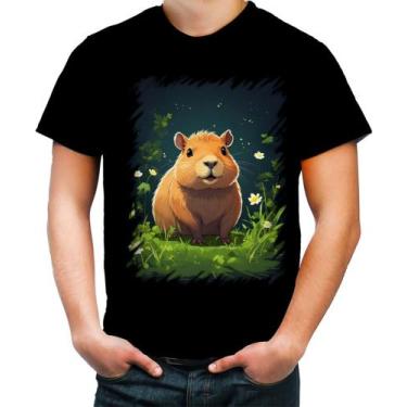 Imagem de Camiseta Colorida Capivara do Bem Animalzinho 7 - Kasubeck Store®, INF