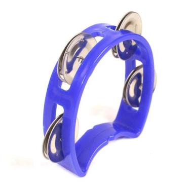 Imagem de Pandeiro MEIA LUA INFANTIL Azul - Spanking