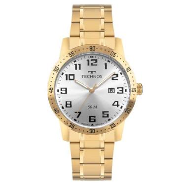 Imagem de Relógio Technos Masculino Militar Dourado - 2115UAT/1K
