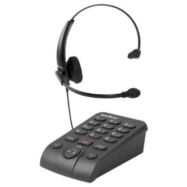 Imagem de Telefone com Headset Intelbras HSB50 - Base Discadora, Preto