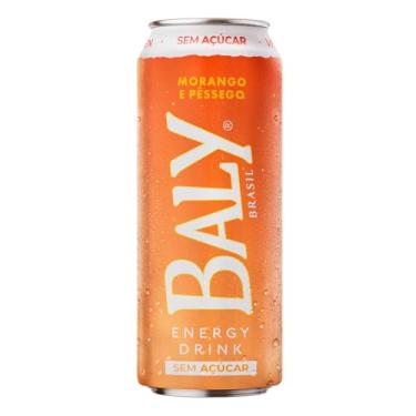 Imagem de Energético Morango e Pêssego sem açúcar 473ml Lata Baly