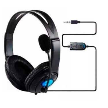 Imagem de Fone De Ouvido Headset Estéreo Para Ps4 C/ Microfone - LEHMOX