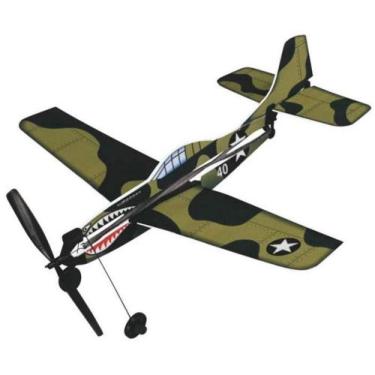 Imagem de Aviao gal curtis p-40 rubber powr gal735