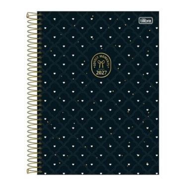 Imagem de Agenda Espiral Diária West Village M9 2027- Tilibra Cor 1, Cor 1