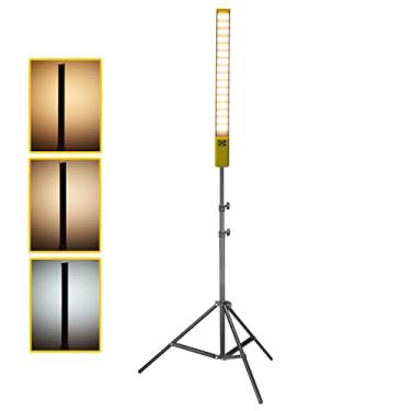 Imagem de TUDOPRAFOTO Kit Iluminador Em Bastão De Led Bicolor + Tripé 2M