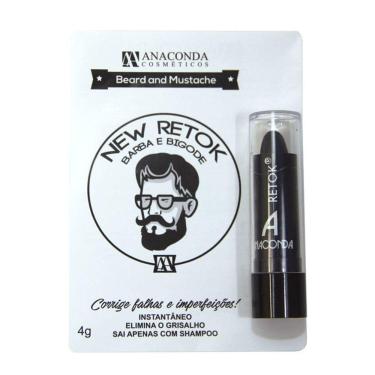 Imagem de Retok Barba E Bigode Anaconda Preto