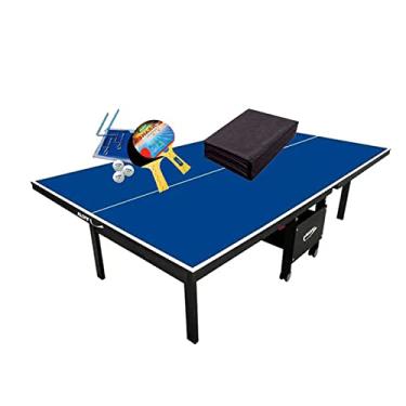 Imagem de MESA PING PONG MDF 18MM KLOPF 1084 + KIT COMPLETO 5031 + Capa para Mesa Fechada
