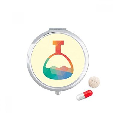 Imagem de Recipiente de comprimidos com estampa de cone de desenho animado, caixa de armazenamento de medicamentos