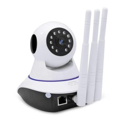 Imagem de Babá Eletrônica Câmera Wi-Fi Visão Noturna Microfone Sem Fio