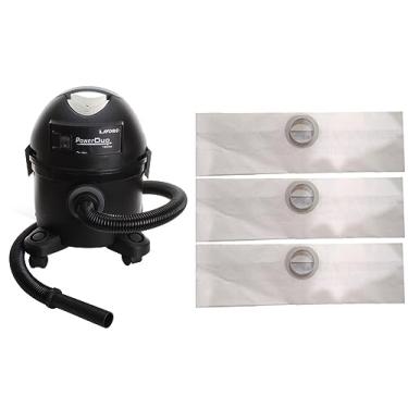 Imagem de Kit Com 6 Sacos Descartáveis Aspirador Pó Lavor Wash Power Duo