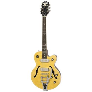 Imagem de Epiphone Guitarra elétrica Wildkat com Bigsby Tremolo, Antique Natural