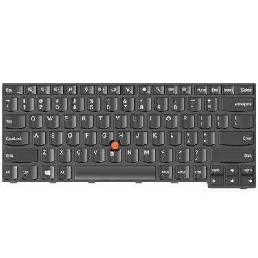 Imagem de Errum Teclado de substituição para ThinkPad T460s T470s S2, teclado de laptop layout dos EUA sem retroiluminação, não serve para Thinkpad T460 T460p T470 T470p