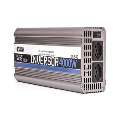 Imagem de Inversor Conversor Veicular C/potencia 4000W 12V P/ 110V KP-546A - KNUP