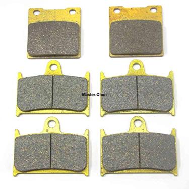 Imagem de Master Chen Pastilhas de freio dianteiras traseiras para Suzuki GSXR600 1992-1993 - GSXR750 1988-1993 - GSXR1100 1989-1992 - RF 900 1996-1999 - GSF 1200 Bandit 1996-20000 FA145 F FA063R MC0118