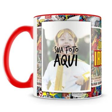 Imagem de Caneca Personalizada Homem de Ferro Quadrinhos (com foto)