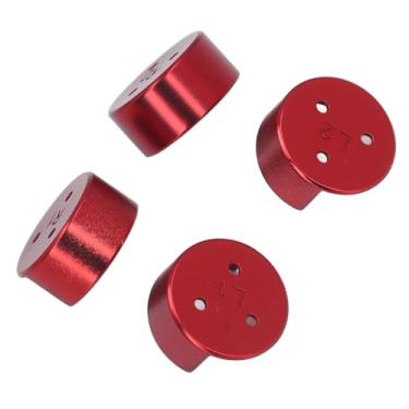 Imagem de AVATA 2 Motor Cover Cap, Drone Motor Protector Set 4PCS Drone Motor Cap Protetor de Liga de Alumínio Acessórios de Drone Leves à Prova de Poeira para AVATA 2 (Vermelho)
