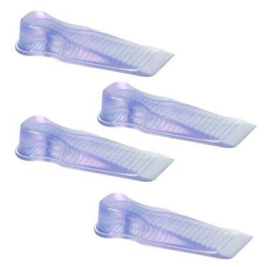 Imagem de Kit Com 4 Aparador Peso Trava Porta Calço Cunha Decoração - Cinoplast