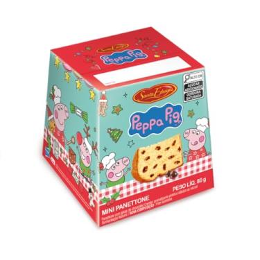 Imagem de Mini Panettone Com Gotas De Chocolate Peppa 80G