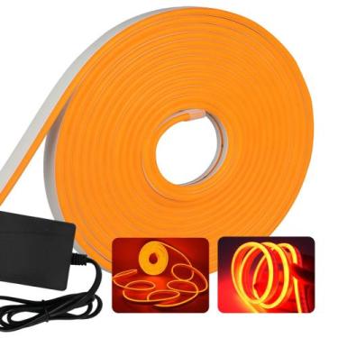 Imagem de Fita De Led Luminoso Letreiro Fachada Comércio Flexível Com Fonte LE22