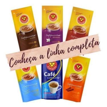 Imagem de Cappuccino 3 Corações Classic Em Sachê 20G - 50 Unidades - 3 Coracoes
