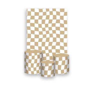 Imagem de Painel De Festa Vertical 1,50 x 2,20 + Trio De Capas Cilindro - Estamp