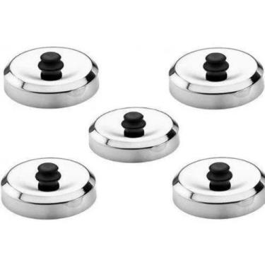 Imagem de Kit 5 Abafadores De Hamburguer 14 Cm - UDBRAS
