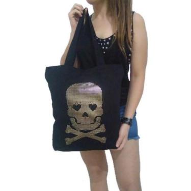 Imagem de Bolsa Casual Ombro Grau Feminina, Preto