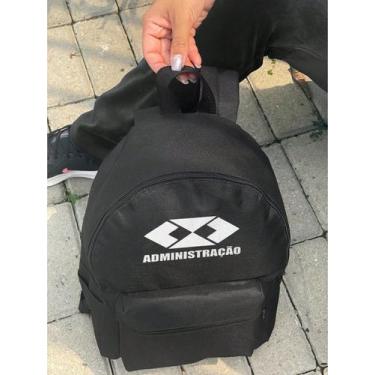 Imagem de Mochila Small ADMINISTRAÇÃO Bolsa Escolar Trabalho Viagem Mala Faculda