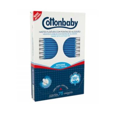 Imagem de Cottonbaby Hastes Flexíveis C/75