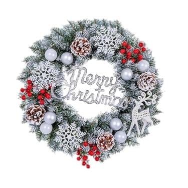 Imagem de UGPLM Guirlanda de Natal com Pinhas Guirlanda de Inverno para Ano Novo Jardim