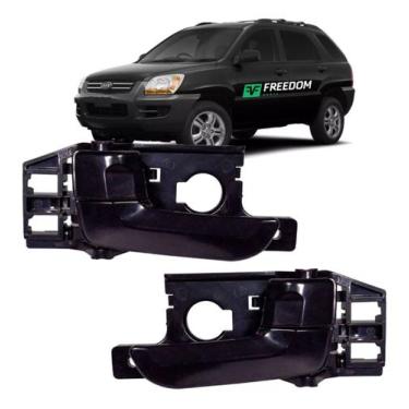 Imagem de Maçaneta da porta kia sportage 2005 a 2010 interna dianteira/traseira 