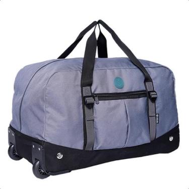 Imagem de Bolsa Mala Sacola de Viagem com Rodas Bordo Grande Reforçada - Klizz, 