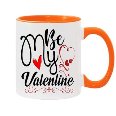 Imagem de SpreadPassion Caneca de café Be My Valentine, presentes para namorado e namorada, ideia de presentes de dia dos namorados, presente para marido e esposa, ideia de presente de aniversário do dia dos