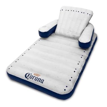 Imagem de Corona Adirondack Flutuante para cadeira de piscina – descansos para costas, pernas e braços, e suporte de copo – Cadeira flutuante de piscina para adultos