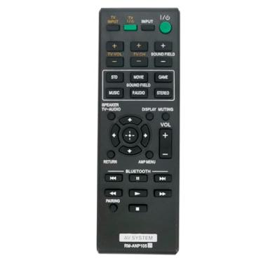 Imagem de RM-ANP105 Controle remoto de substituição compatível com alto-falante Sony Soundbr HT-CT660 SA-CT660 SA-WCT660 HT-CT660/C HTCT660 SACT660 SAWCT660 HTCT660/C Subwoofer Sound Bar