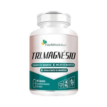 Imagem de Tri Magnésio - Quelato + Taurato + Malato De Magnésio 60 Cápsulas 500m