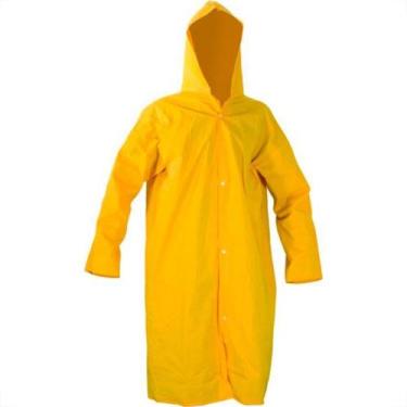 Imagem de Capa De Chuva Forrada Nikokit Amarela Extra Grande 149