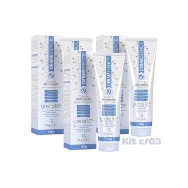 Imagem de Kit c/3 Dermessence Ureia 10% Bio Instinto Creme Hidratante 150g