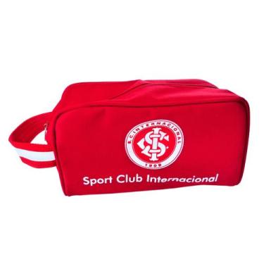 Imagem de Necessaire do Internacional Preta Oficial Licenciada - JC Flâmulas e B