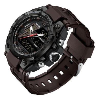 Imagem de Relógio masculino militar esportivo digital À Prova D 'Água 6137 - San