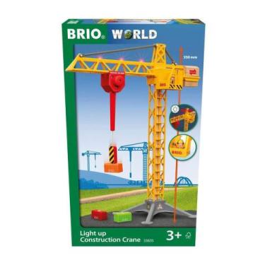 Imagem de Conjunto de Trem BRIO 33835 - Guindaste de Construção com Luzes (3+)