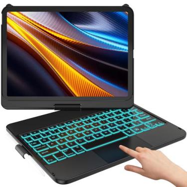 Imagem de Capa de Teclado HOTLIFE para iPad 10ª Geração (10,9", 2022) - Compatív