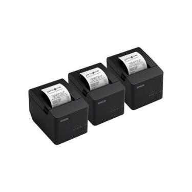 Imagem de Kit Epson 03 Impressoras Térmicas Tm-T20X-II USB e Serial