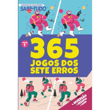 Imagem de Almanaque Passatempos Sabe-Tudo 365 - Jogos dos 7 Erros