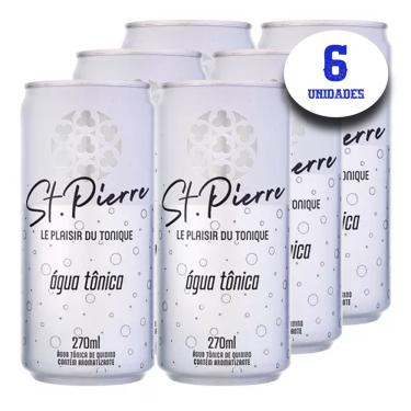 Imagem de Água Tônica st pierre Tradicional 270ml (6 unidades)