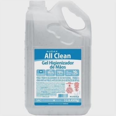 Imagem de Alcool Gel Higienizador de Maos 70° 5L 1 un Audax