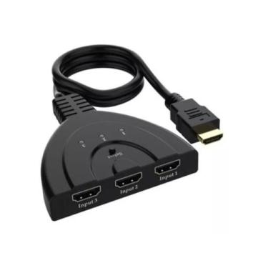 Imagem de Chave Seletora Switch Hdmi 3x1 - TEBERA, AUDIO E VIDEO