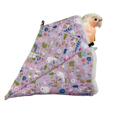 Imagem de Casa de ninho de pássaros, rede suspensa quente de inverno, cabana de canto de cama de pássaro para gaiola, economize espaço, adequada para periquitos, periquitos, caique, conures, calopsitas e